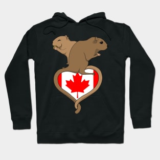 Gerbil Canada (light) Hoodie